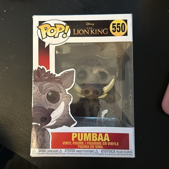 Funko Pop! Disney: Lion King Live Action - Pumbaa New - Picture 3 of 3